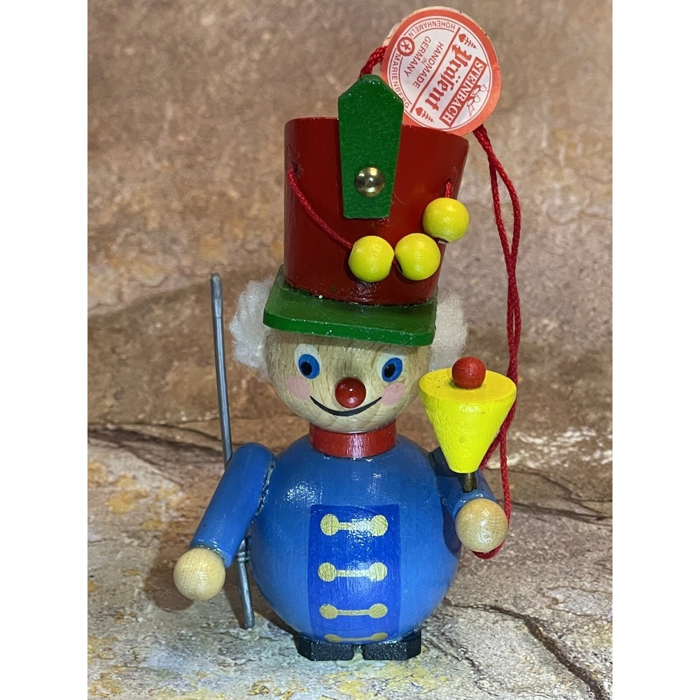 Steinbach Christmas Wooden Ornament Band Leader Handmade